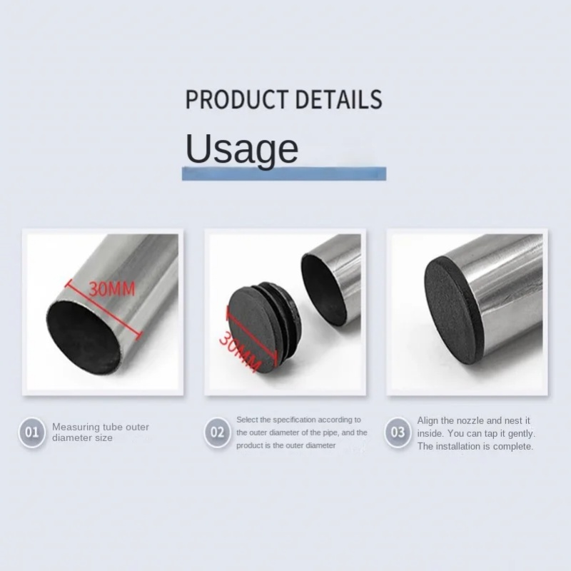 8 STUKS Zwarte Ronde Plastic B - Plastic Pipe Clip recensie en prijs