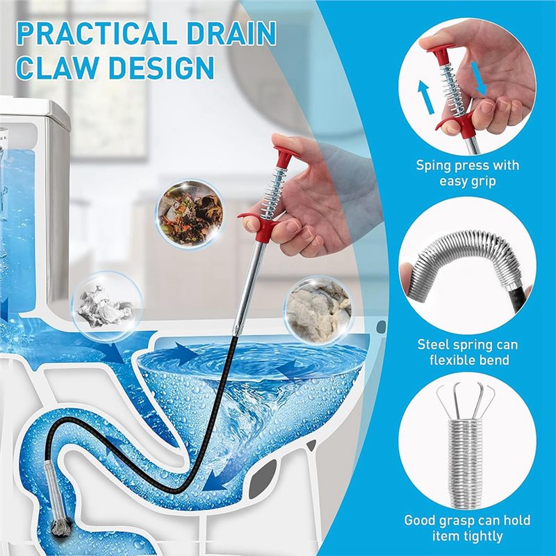 ABNL Voor badkuip, toilet, goo - Drain Snake Flexible recensie en prijs