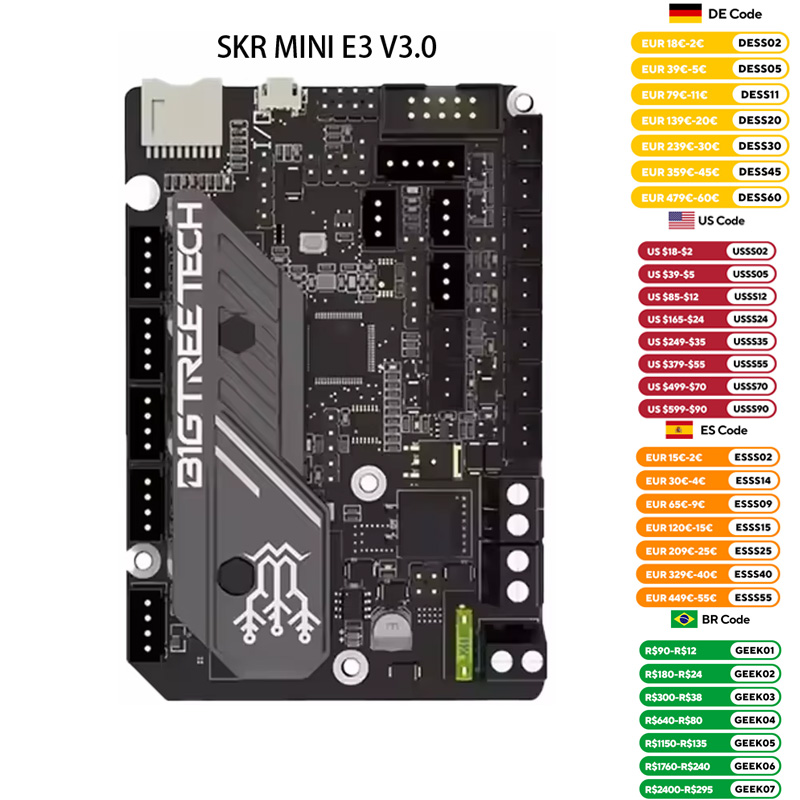 Bigtreetech Skr Mini E3 V3.0 3 - Creality Printer K1 recensie en prijs